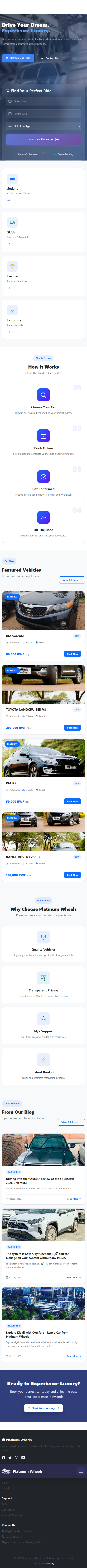 Platinum Wheels Cars